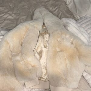 SKIMS Luxe Cream Teddy Jacket